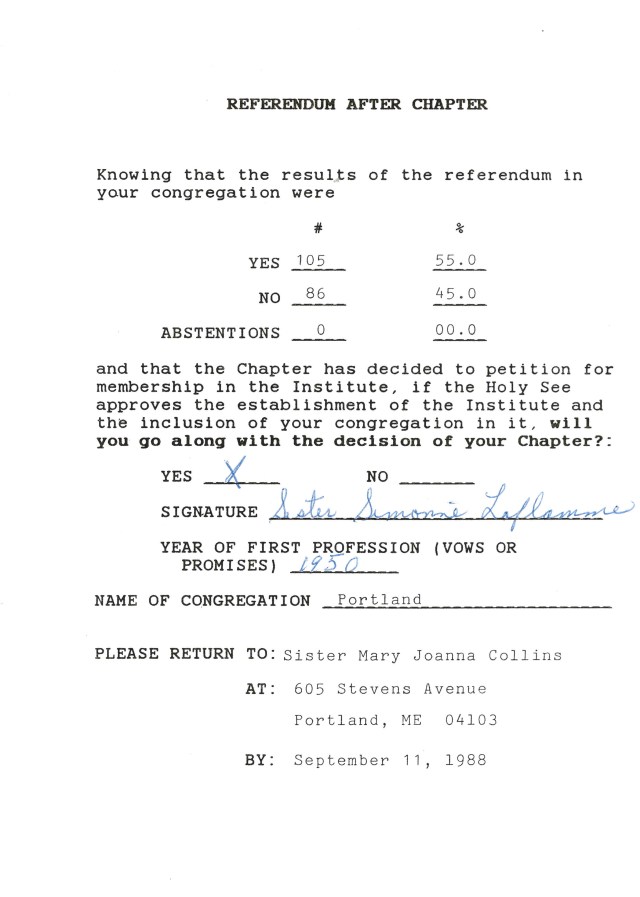 (8)institutevotingballotsept1988.portlandA100.1box8f8usecopy